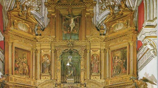 El retablo de Santa Clara será parte esencial de la exposición.