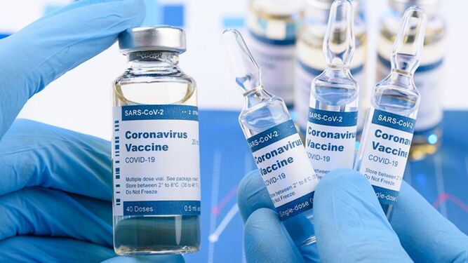 Viales de vacunas contra la covid-19